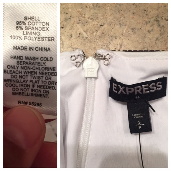 Express Cut Out Shoulder Sequin Dress - Picture 8 of 8